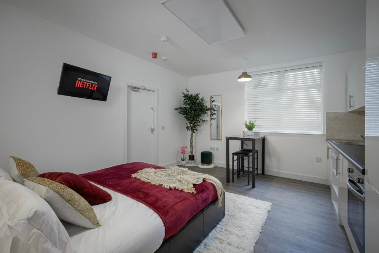 King Sized Luxury - Stylish Studio Flat Blackpool Exteriér fotografie